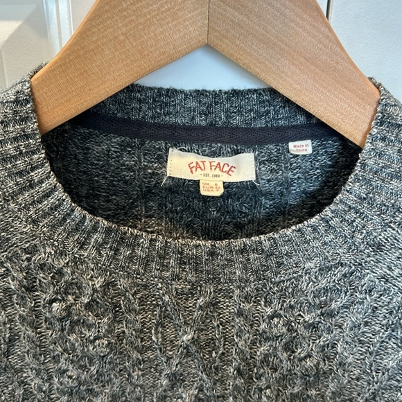 Fat Face, Cable Knit Sweater, Size 2, Small - Picture 2 of 4